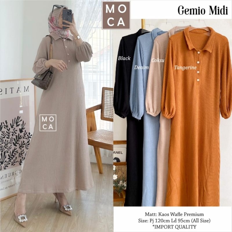 [Nafi Shop] Gemio Midi ORI MOCA Terbaru