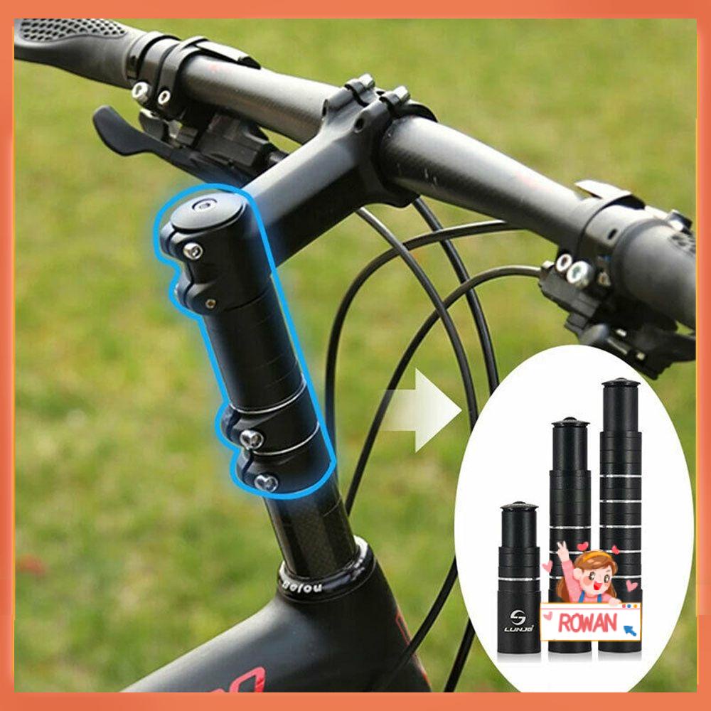 R-FLOWER Riser Batang Sepeda Bahan Aluminium Alloy Aksesoris Adapter Stang Peninggi