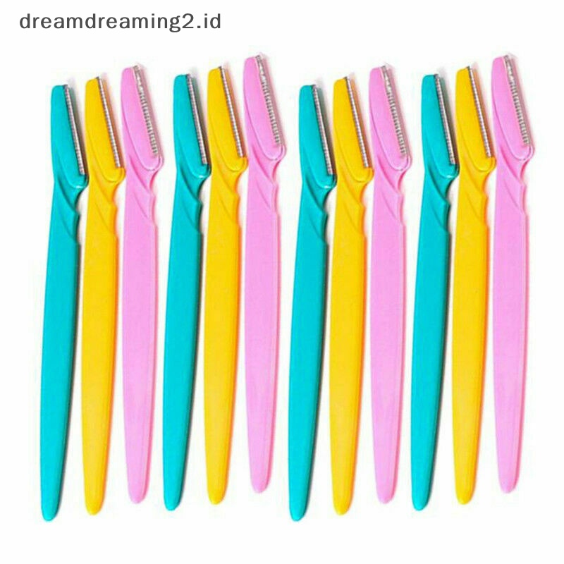 (drea) Alat Cukur Alis Wajah Trimmer Shaper Shaver Blade Hair Remover Tools //