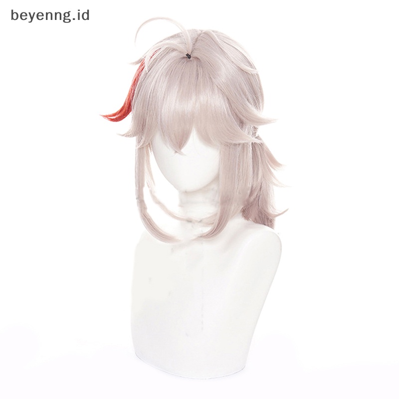 Beyen Game Styled Beige Genshin Impact Cosplay Kazuha Wig Cosplay Gradasi Rambut ID