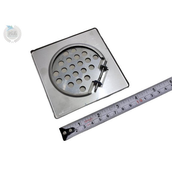 FIORENTINO TUTUP SARINGAN GOT KAMAR MANDI FLOOR DRAIN PLAT 4 INCH OLS SARINGAN MANGKUK STAINLESS / FLOOR DRAIN STRAINER