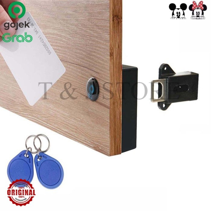 

Kunci Lemari Sensor Fingler Print | Cabinet Door Lock Fingerprint TJ