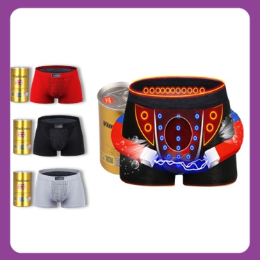 Celana Dalam Kesehatan Pria Dewasa Boxer Terapi Magnet Prostatvitalitas