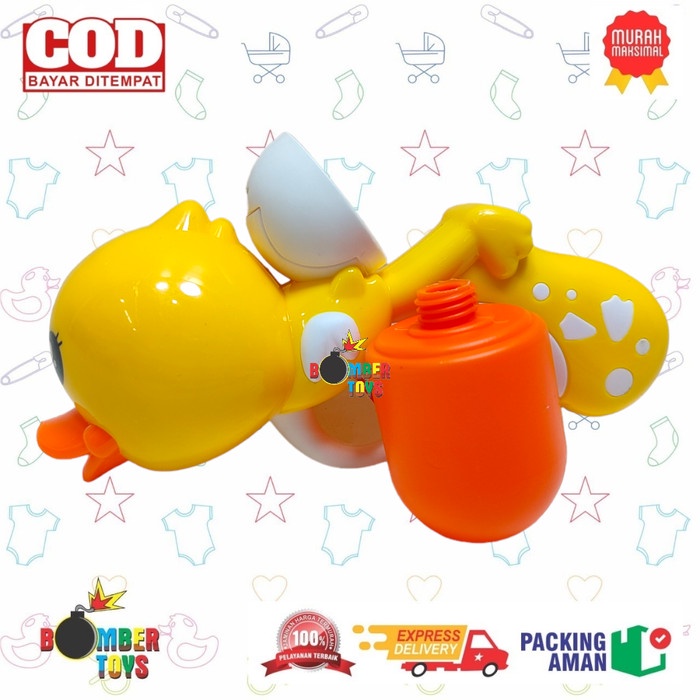MAINAN ANAK PISTOLAN AIR WATER GUN BEBEK SERU MURAH MANDI BERENANG
