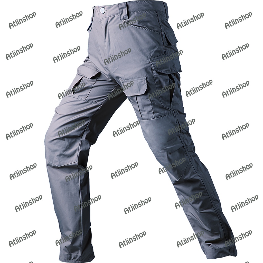 Atjin- Celana Tactical Panjang Air Force IX Lightning Pria Material Ripstop Tornado Grade Militer [ 4 Warna-Size 28-44]