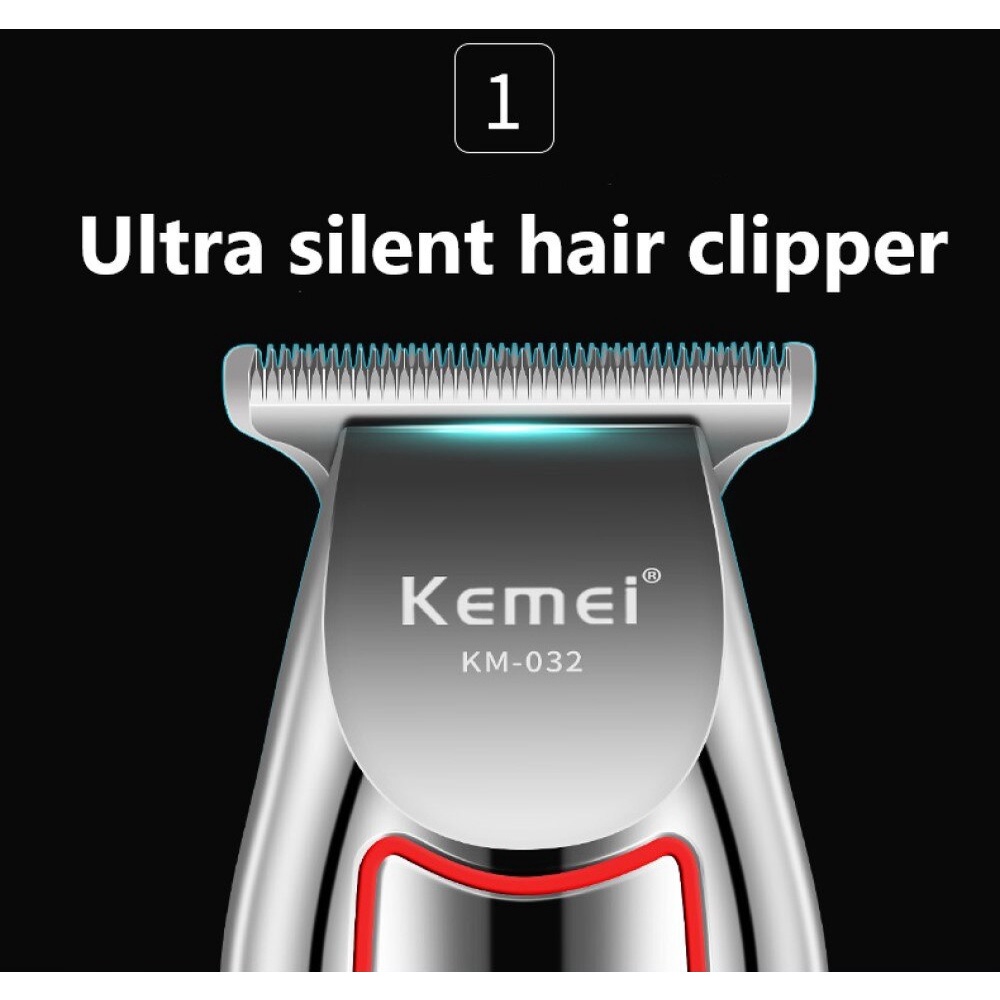 AKN88 - KEMEI KM-032 - Professional Electric Hair Clipper - Alat Cukur Rambut