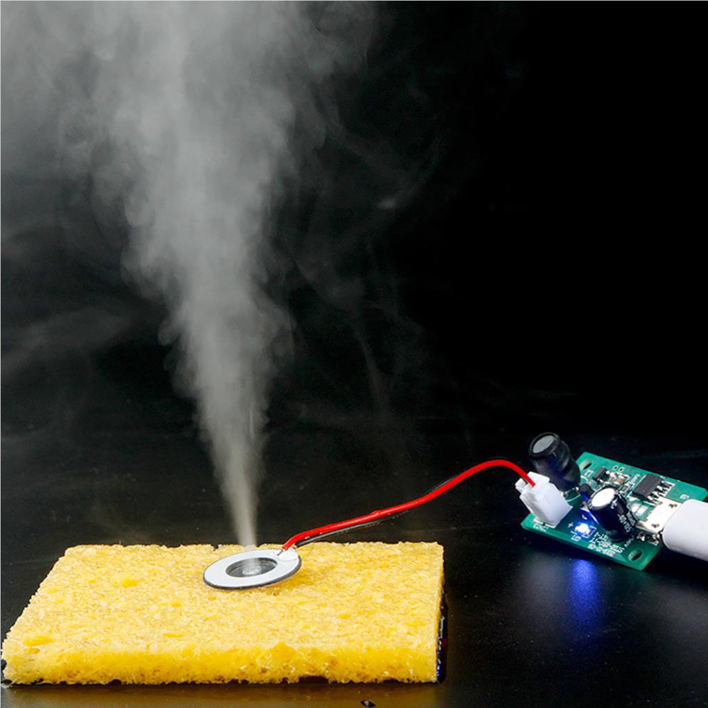 Dc 5V Ultrasonic Atomisasi Maker Mist Atomizer DIY Humidifier Dengan Papan PCB