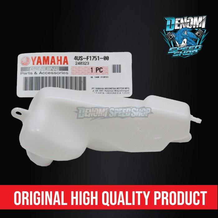 Tabung Tangki Botol Oli Samping Yamaha F1ZR FIZR F1Z FIZ R Original YGP 4US-F1751-00
