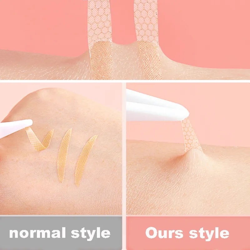 120pcs/bag Invisible Double Eyelid Tape/ Slim/Wide Self-Adhesive Stiker Kelopak Mata Transparan/ Tahan Air Stiker Angkat Mata Besar