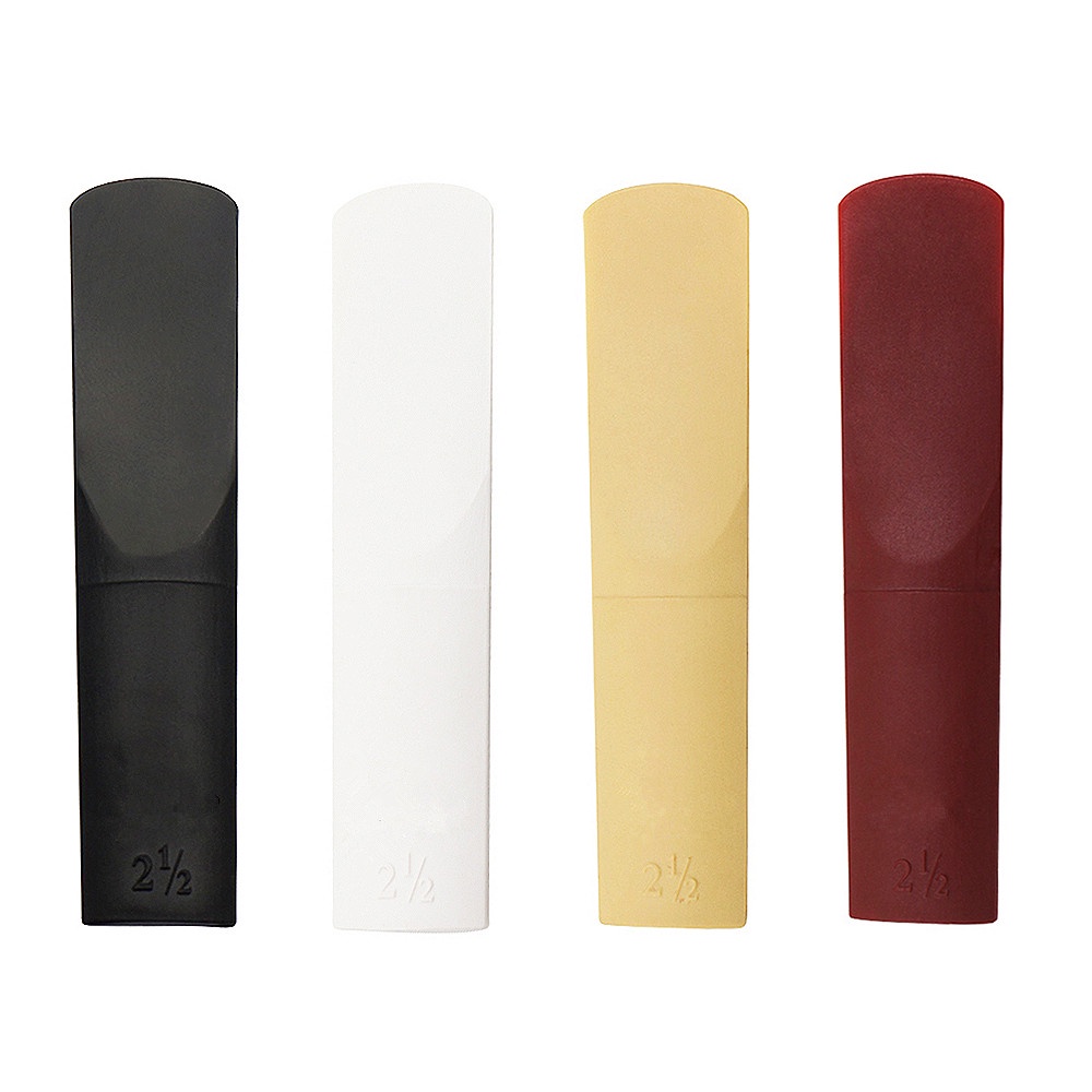 4pcs/lot 4warna Campuran Sax Reed Strong 2.5 Alto Saxophone Resin Reeds