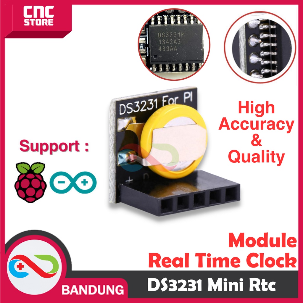 DS3231 MINI RTC RASPBERRY PI ARDUINO REAL TIME CLOCK MODULE SERI M