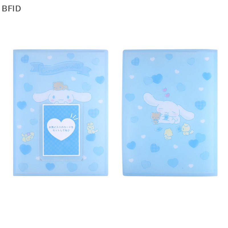 [BFID] Kawaii Sanrio Binder Photocards Cover Anime Kuromi Melody Pachacco Album Foto Kartun Koleksi Buku Scrapbook Card Holder Hadiah [ID]