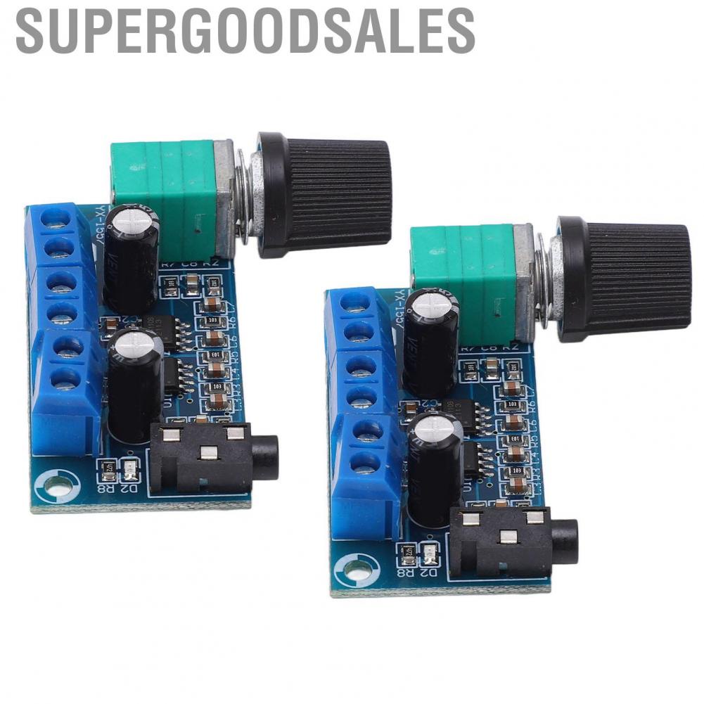 Supergoodsales Audio Power Amplifier Board  Hi Fi 20W AMP Module Dual Channel 9-15V 2PCS for Home