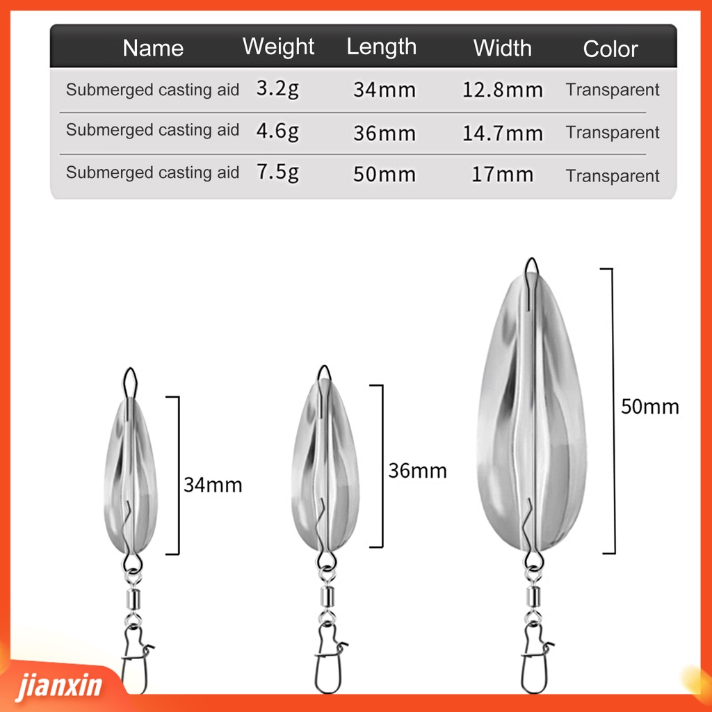 (In Stock) Rotasi 360-derajat Tipe8 Putar Diperkuat Pin Permukaan Halus Dibantu Lempar Tenggelam Mengambang Pelampung Memancing Perangkat Tembak Panjang Peralatan Memancing