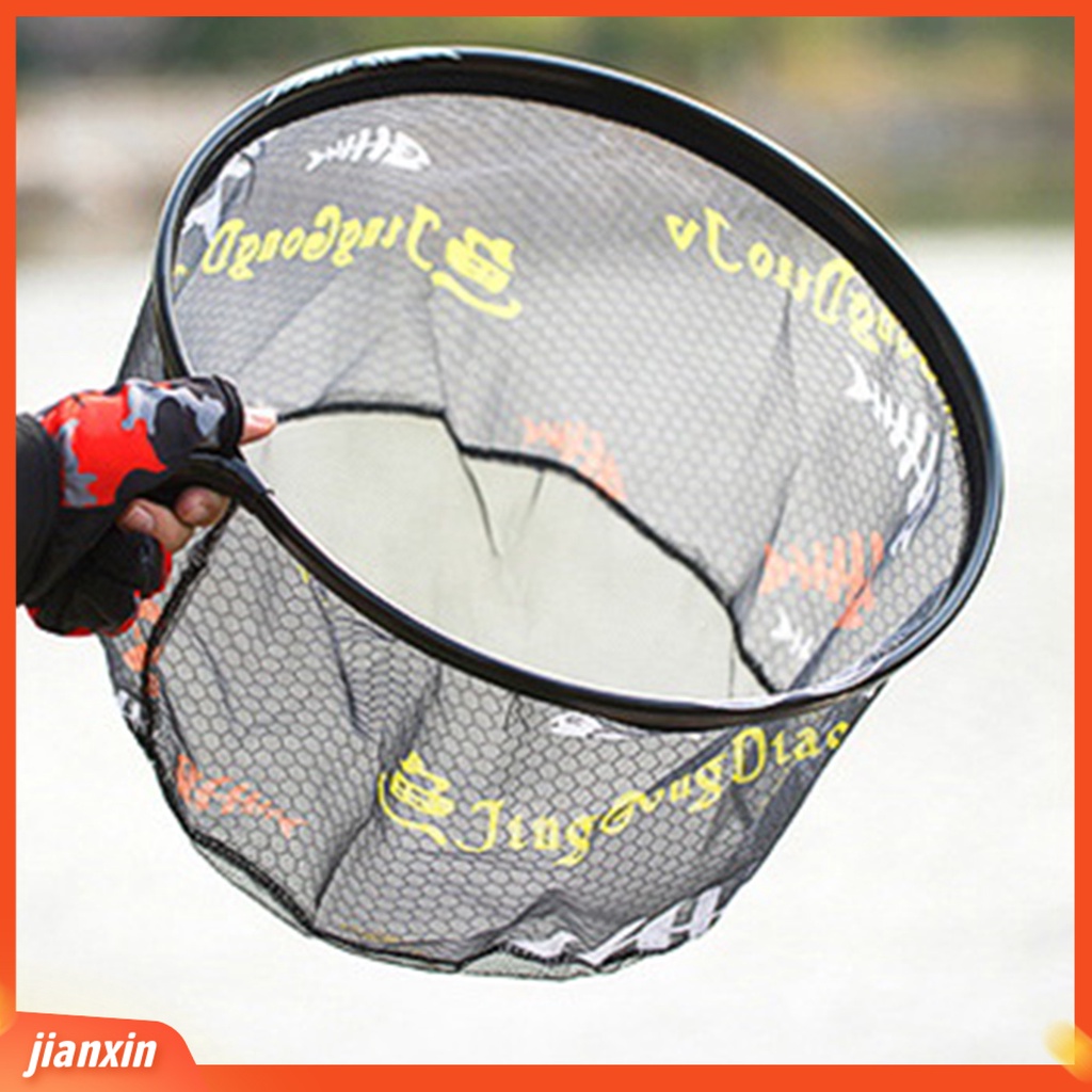 (In Stock) Jaring Pendaratan Pancing Anti-hook Kuat Bantalan Beban Ultra-Ringan Paduan Aluminium Hitam Ikan Gurame Sturgeon Memancing Landing Net Angling Tools