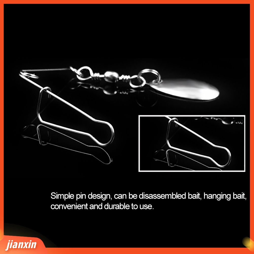 (In Stock) Stainless Steel Spinnerbait Pisau Lures Rigs Sendok Pancing Bracket Keseimbangan