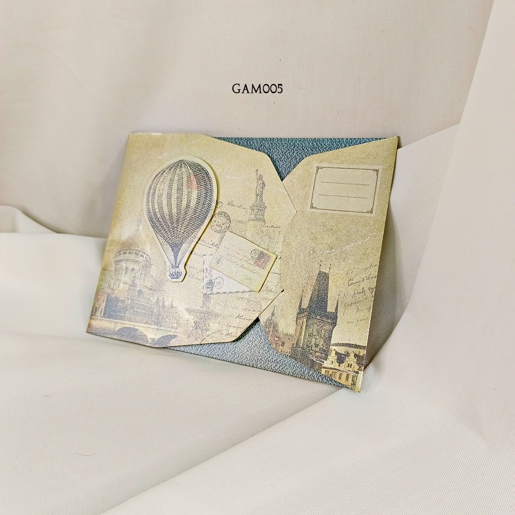 

[LEVENTIS] Greeting Album Foto Album Model Amplop Vintage Bentuk Amplop GAM-RA001