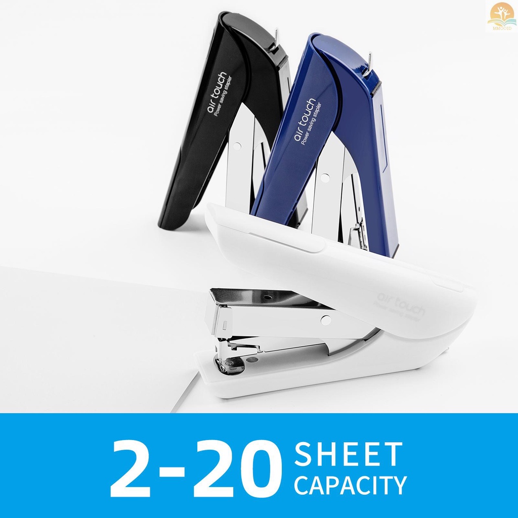 In Stock KW-triO Desktop Stapler Kapasitas 20Sheet Untuk Pengikat Kertas Mengurangi Usaha Cocok Untuk Staples 24 /626 /6 Untuk Perlengkapan Rumah Kantor Sekolah Toko