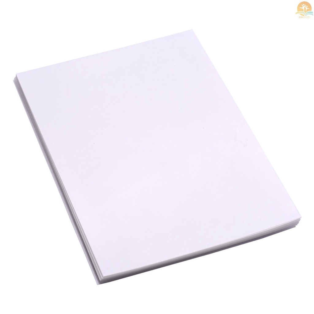 In Stock 25lembar Tembus Printable Shrink Films Kit Shrinky Art Film Paper Heat-Shrink Sheets Dapat Dicetak Untuk Printer Inkjet Untuk DIY Liontin Anting Gantungan Kunci Ornamen