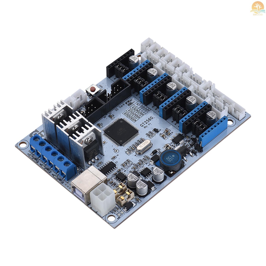 In Stock GT2560 3D Printer Controller Board Pengganti Mega 2560+Ultimaker/ Ramps 1.4 Kit Untuk Geeetech