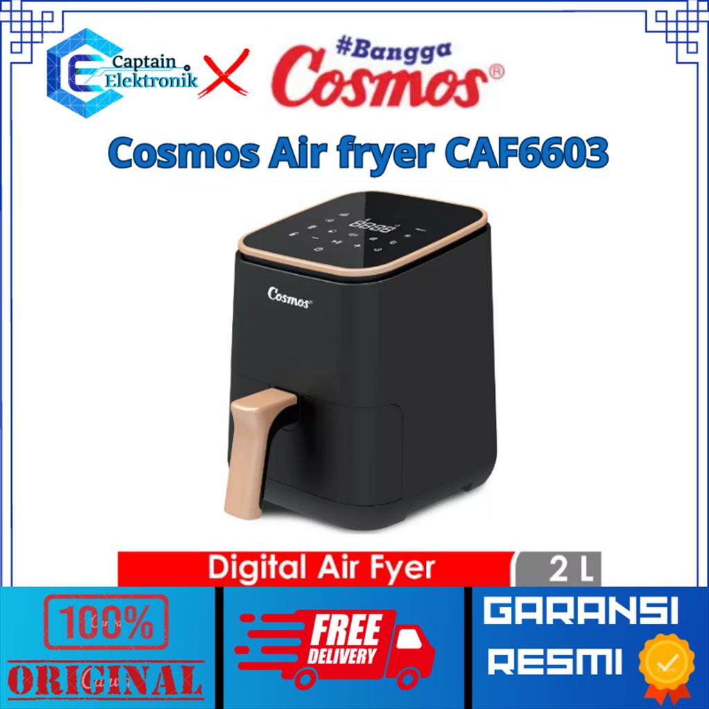 COSMOS AIR FRYER DIGITAL 2L  8 in 1 CAF 6603 CAF-6603 CAF6603