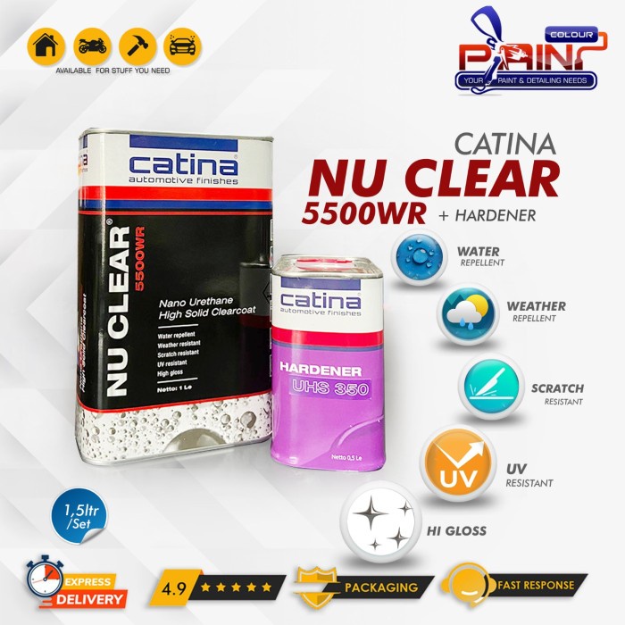 CATINA NU Clear 550WR / Pernish Nano Ceramic Coating 1.5L + Hardener