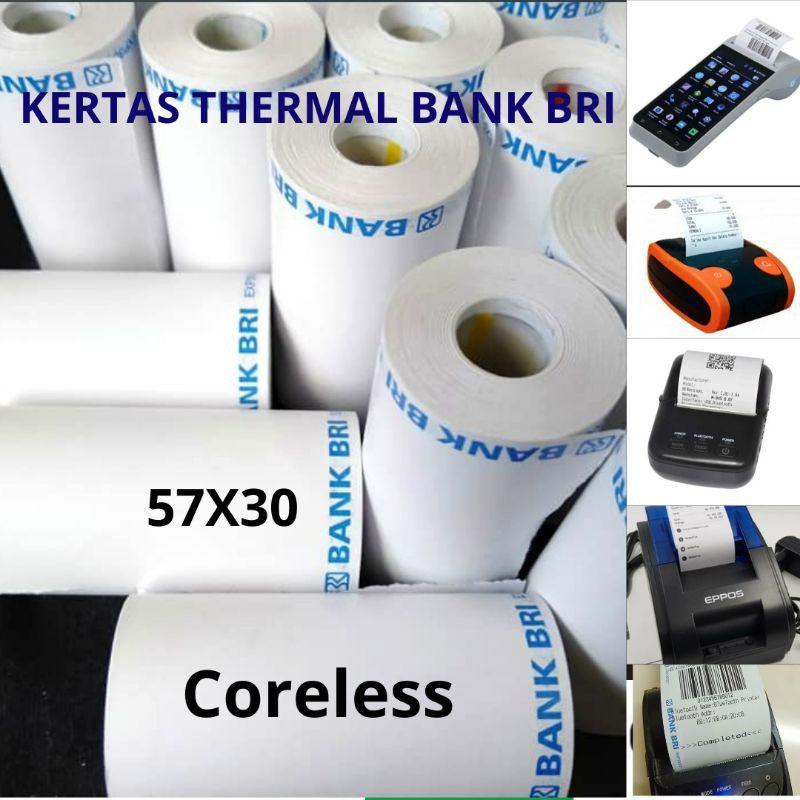 

10roll Kertas Struk Kasir Paper Roll Termal 58x50mm 57x50mm Thermal POS Cash Register 58x50 57x50 mm