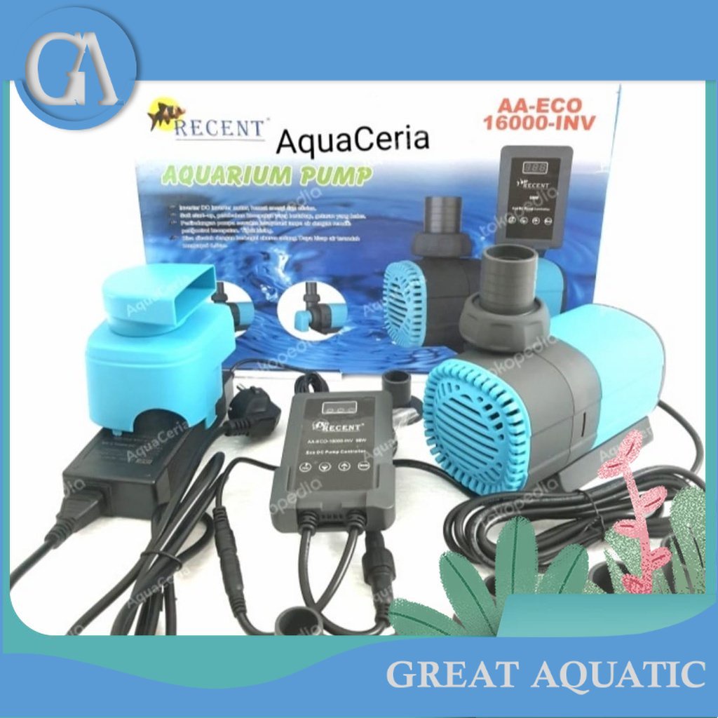 pompa celup air kolam kelas dewa RECENT AA ECO 16000