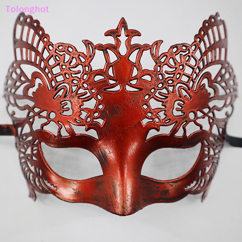 Tolonghot&gt; 1pcs Masquerade Tiara Halloween Topeng Mata Seksi Untuk Wanita Pria Gaun Mewah Karnaval Gaun Kostum Perlengkapan Pesta well