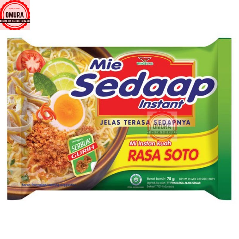 

ECERAN MIE SEDAP SOTO KUAH (OM)