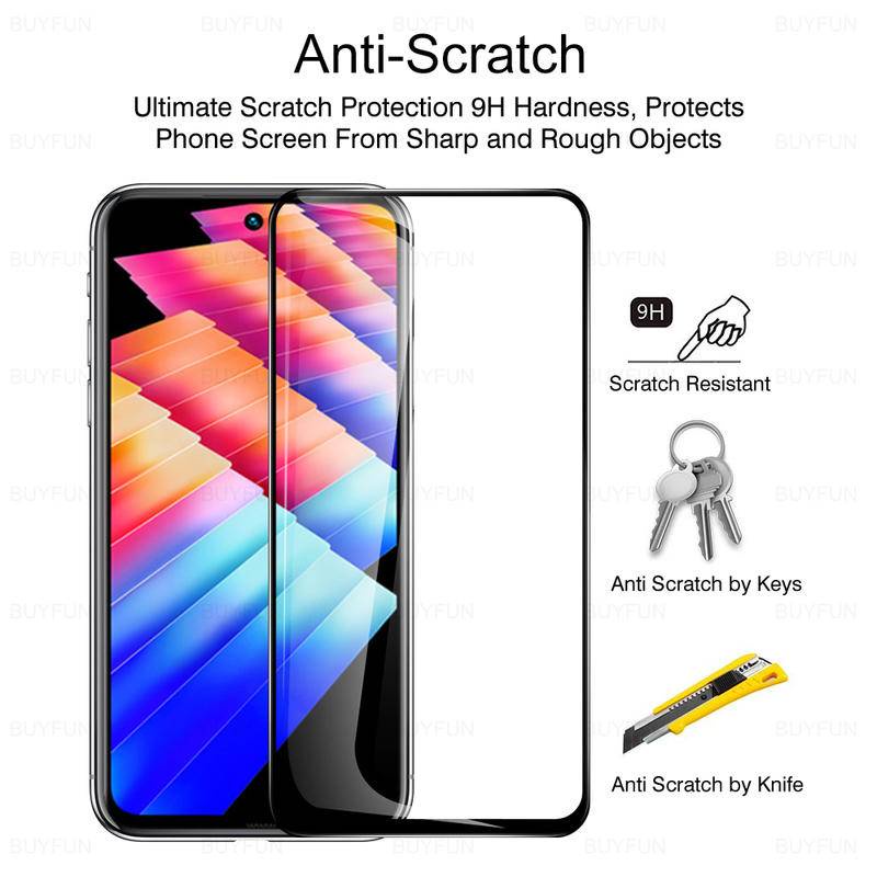 3pcs Untuk Infinix Smart6 4 3 Plus 7 5a 4c HD X672 X627 X6517 Pelindung Ponsel Film Pelindung Layar Untuk Infinix Zero X Pro 20 8 8i X697 X688B X6827 X6812 S4 Tempered Film