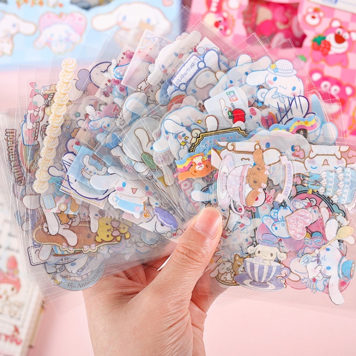 

5872 Stiker 100 lembar / Sticker Motif Kartun Korea Lucu Anti Air / Sticker Box Stiker Set Aesthetic Dekor Buku