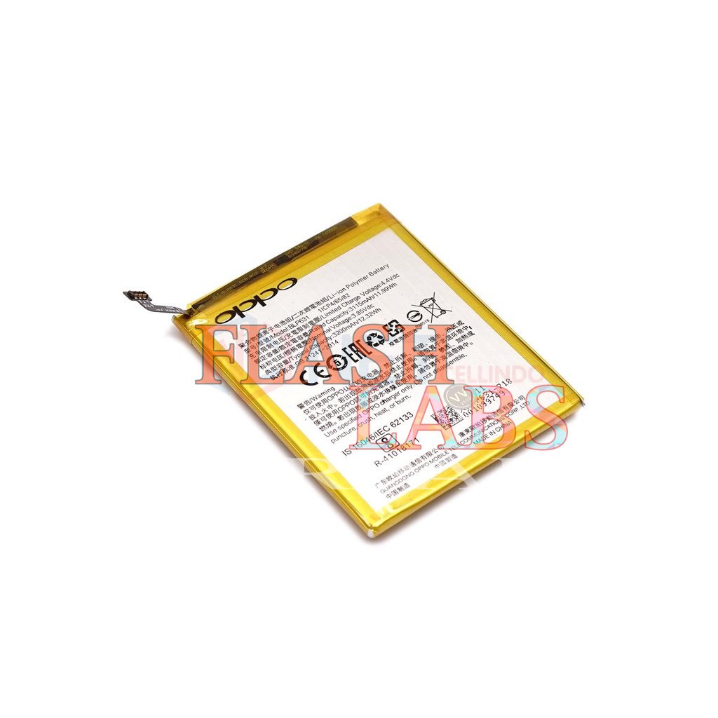 BATERAI OPPO F3 / BATRE OPPO F3 / OPPO F5 / BLP631 100%