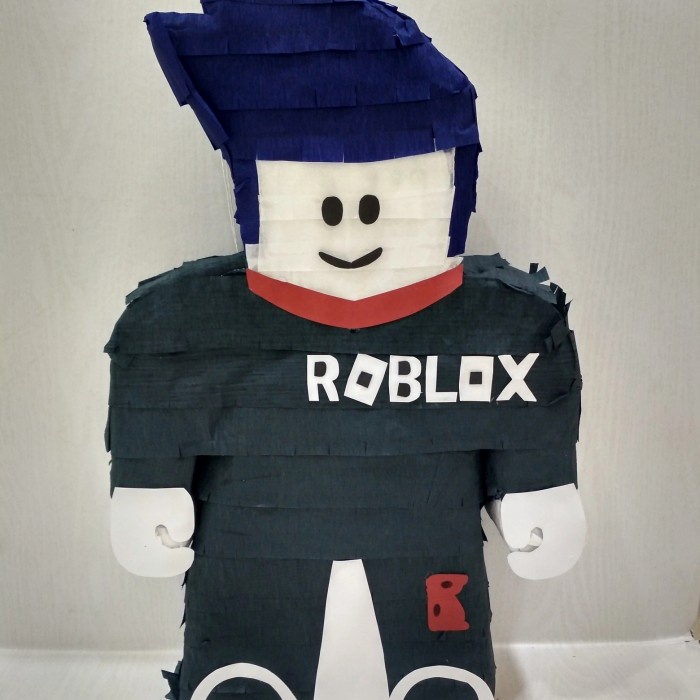 

pinata roblox cowok custom / pinata pukul tarik - mix