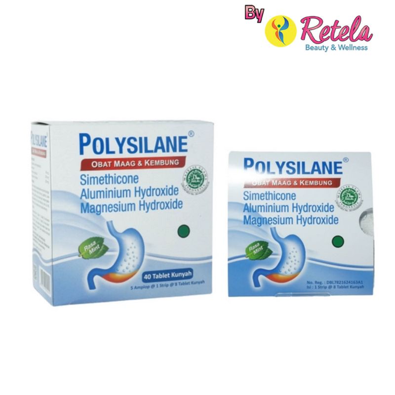 Polysilane Tablet Kunyah 8 Tablet