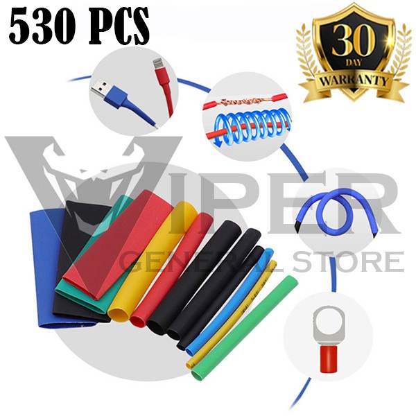 

Isolasi Bakar Heat Shrink Selongsong Bakar Selang Bakar 530 pcs - 0399