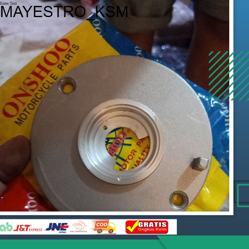 Rumah piringan spul / Plat separator Oli  grand, Supra