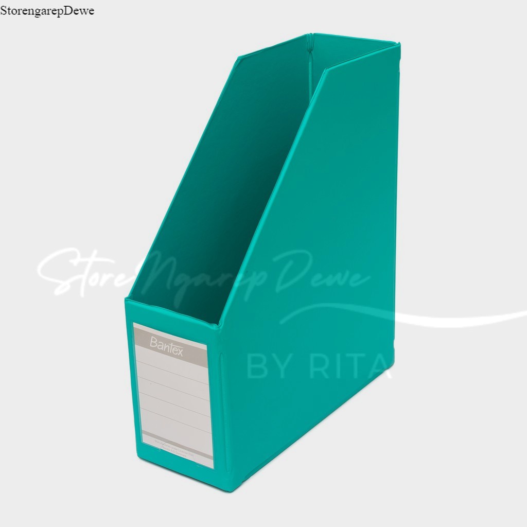 

Bantex Magazine File (Box File) A4 10cm Turquoise 4012 22 real barang original bantex