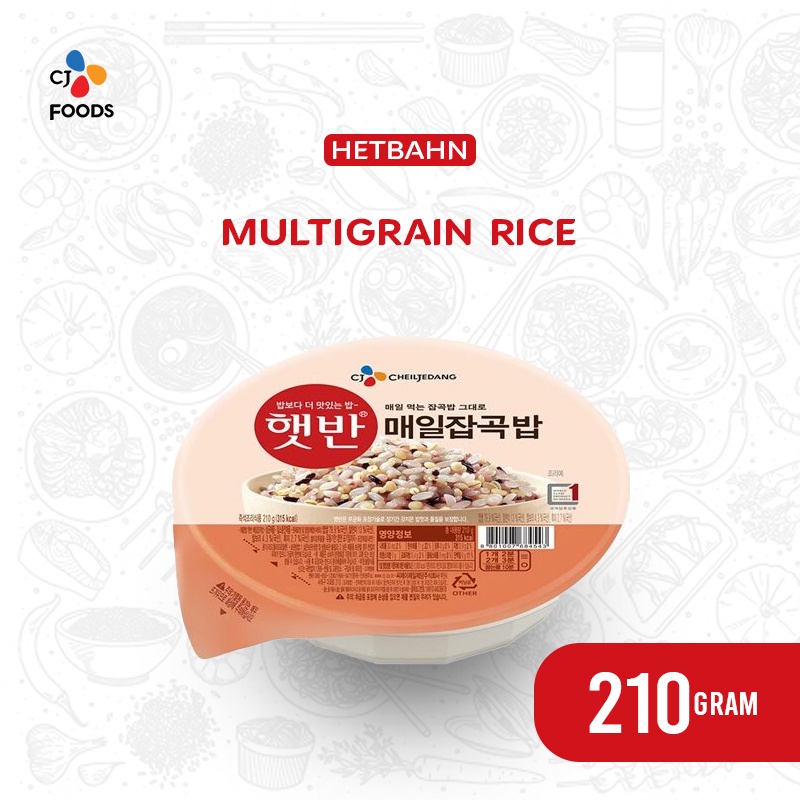 

HETBAHN Nasi Instan Beras Multigrain 210 Gram
