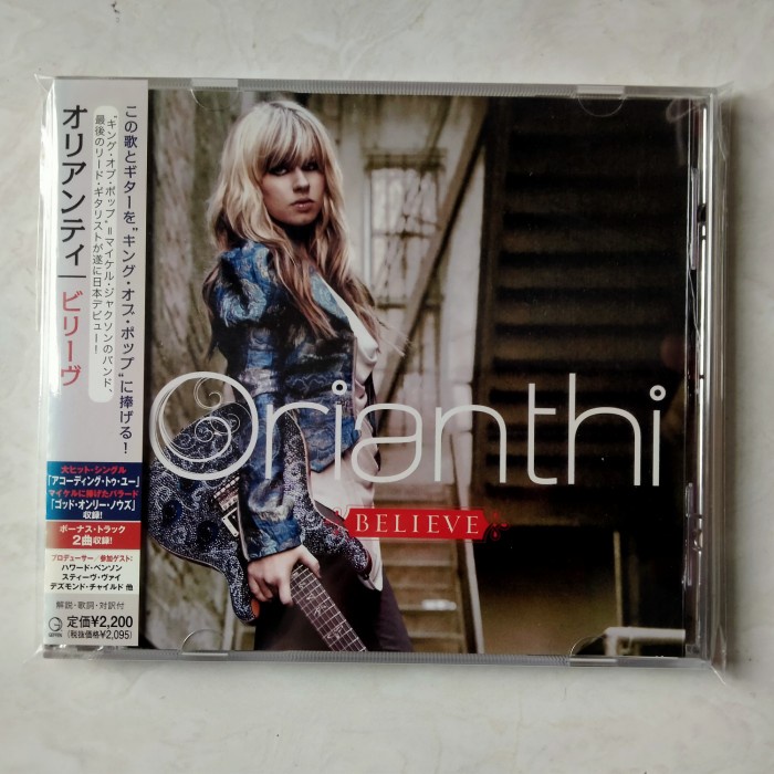 CD ORIANTHI BELIEVE JAPAN OBI