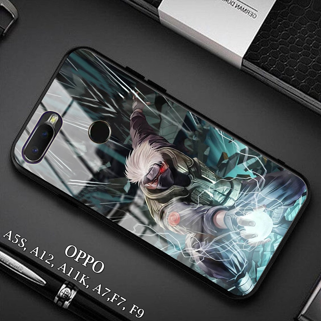 Softcase Glass Kaca OPPO A5s - Case Hp Pelindung Handphone OPPO A5s [ A100].