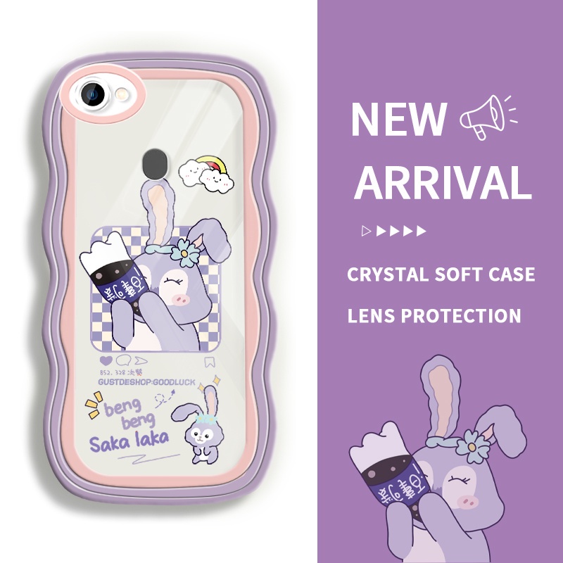 DSINY Soft Case OPPO F7 A3 F5 F5 Youth A79 A75 F9 F9 Pro A7X Realme 2 Pro U1 Casing Hp Karakter Kart