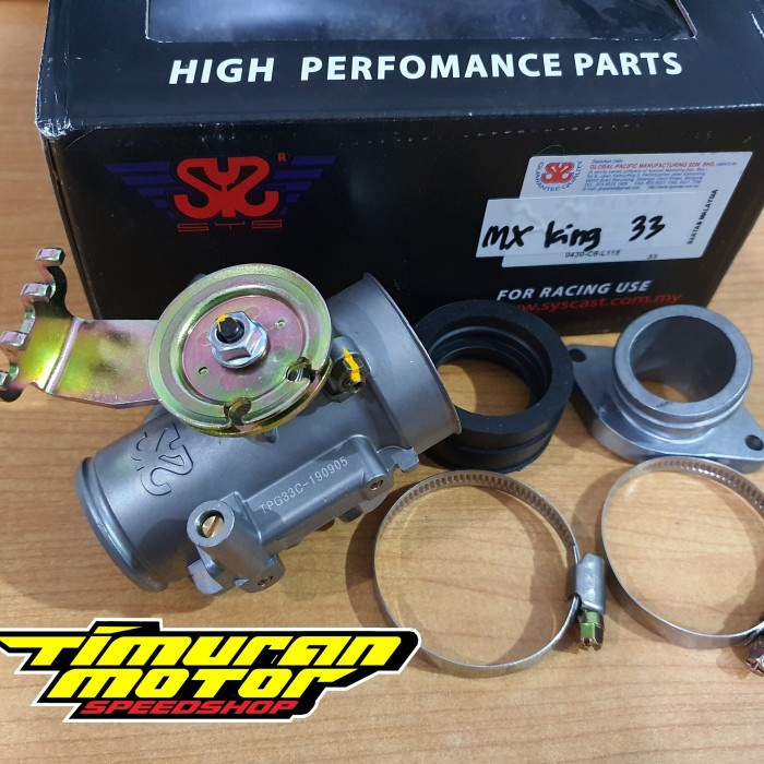 THROTTLE BODY SYS MX KING 33 MM ORIGINAL