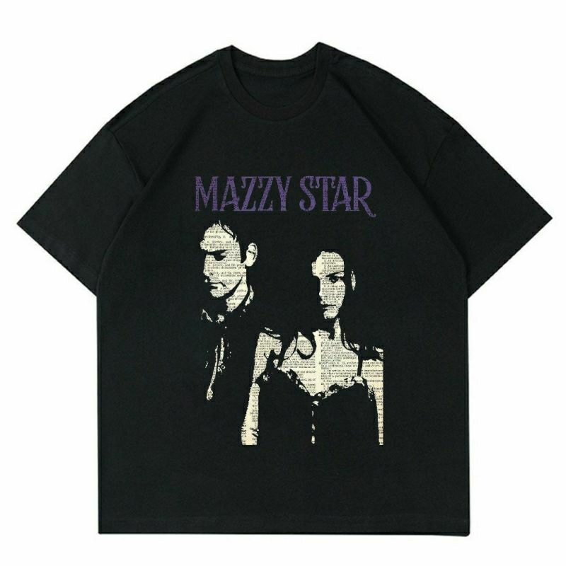 BAJU BAND MAZZY STAR | T-SHIRT KAOS BAND MAZZY STAR VINTAGE | KAOS BAND PRIA | KAOS BAND LUAR | KAOS