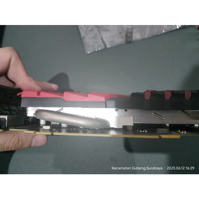 VGA NVIDIA MSI 1050TI GAMING X 4GB DDR5 BEKAS PRIBADI