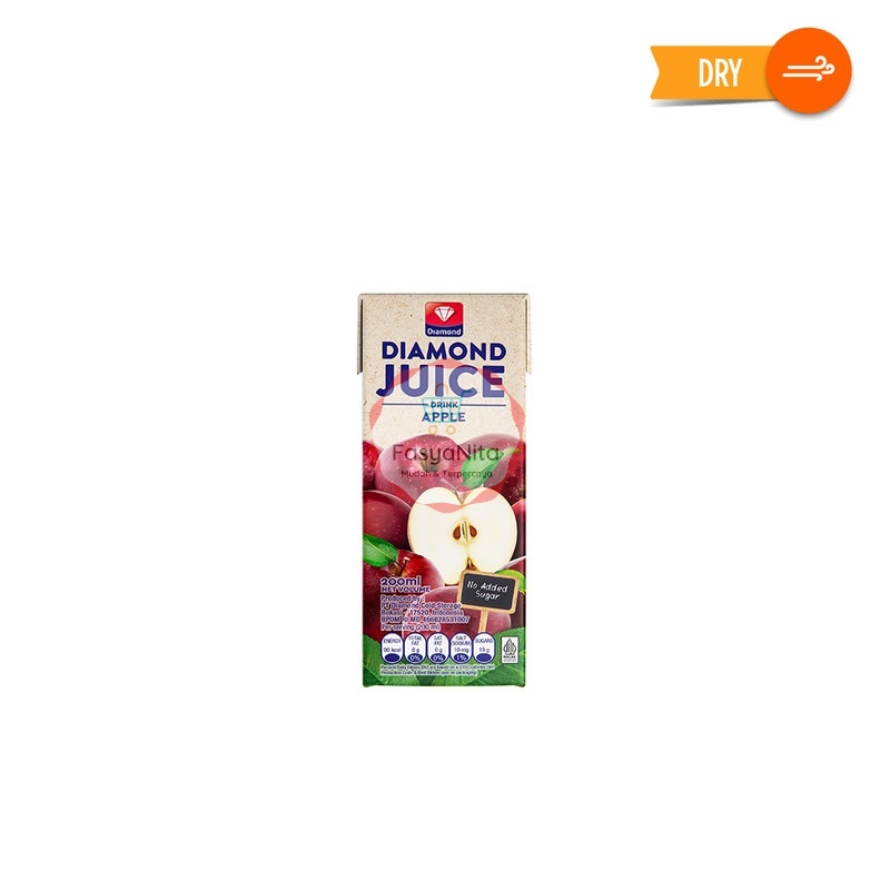 

DIAMOND JUICE UHT APPLE 200 ML