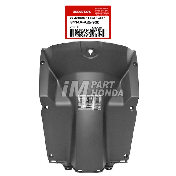 8114A-K25-900 Cover Inner Lower Dashboard Bawah Kontak Beat Fi 2012 - 2016 Original