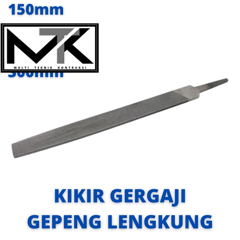 

Kikir Gepeng Lengkung 150mm - 300mm / Alat Kikir Gepeng