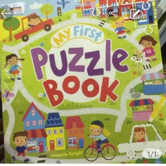 ⭐BARU (DISKON)⭐ My First Puzzle Book