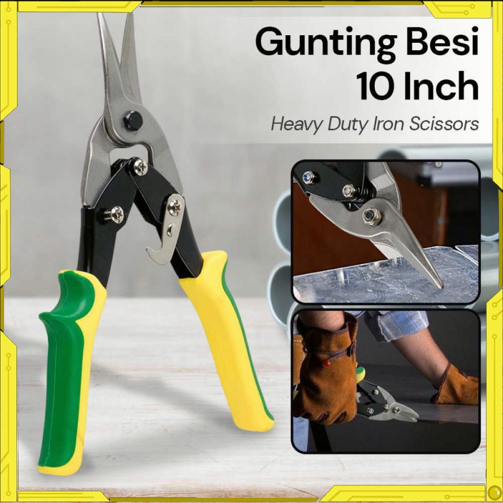 

Gunting Besi Flat Baja Heavy Duty Iron Scissors 10 Inch TL155